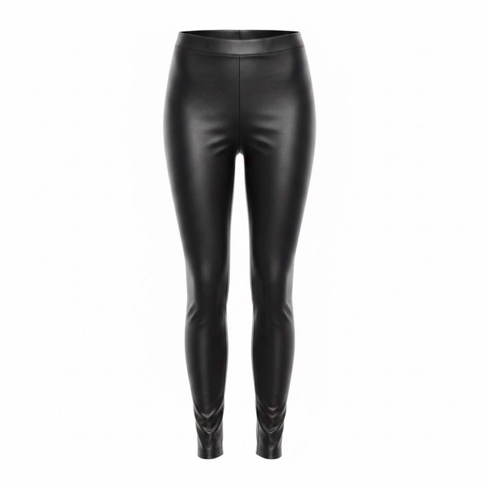 Kendall + Kylie Women's Faux Leather High-Waisted Leggings